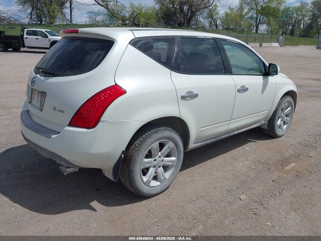 2007 Nissan Murano S მანქანა იყიდება აუქციონზე, vin: JN8AZ08W37W630254, აუქციონის ნომერი: 45046034