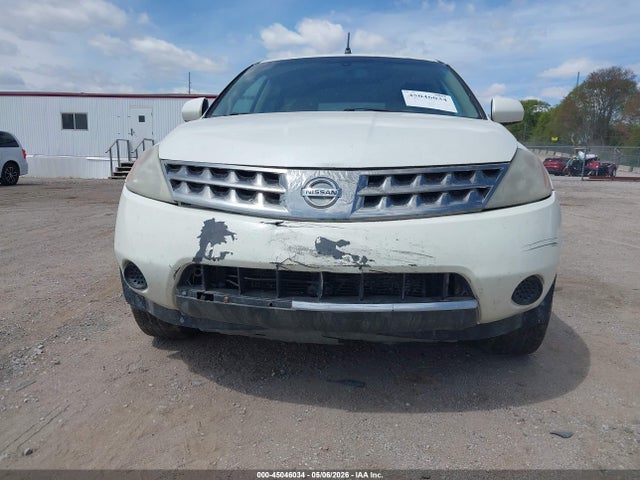 2007 Nissan Murano S მანქანა იყიდება აუქციონზე, vin: JN8AZ08W37W630254, აუქციონის ნომერი: 45046034