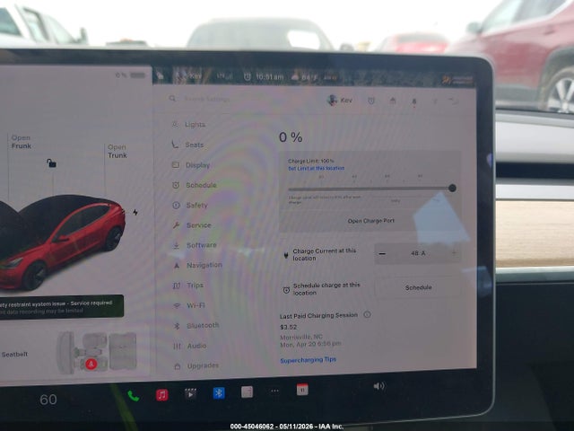 Auction sale of the 2021 Tesla Model 3 Long Range, vin: 5YJ3E1EB7MF862802, lot number: 45046062