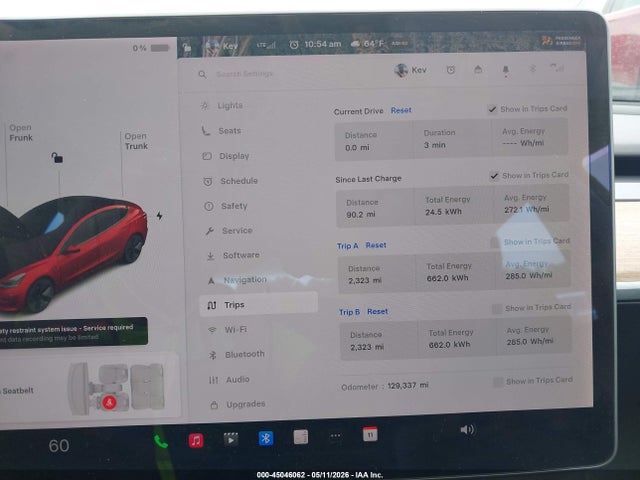 Auction sale of the 2021 Tesla Model 3 Long Range, vin: 5YJ3E1EB7MF862802, lot number: 45046062