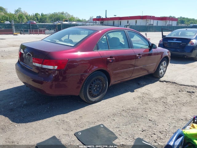 2007 Hyundai Sonata Gls მანქანა იყიდება აუქციონზე, vin: 5NPET46C27H196218, აუქციონის ნომერი: 45046075