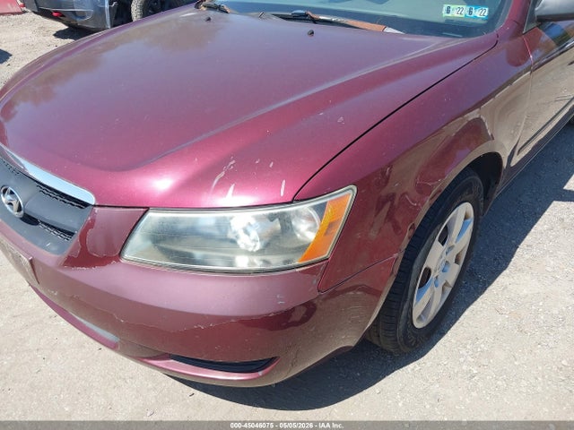 2007 Hyundai Sonata Gls მანქანა იყიდება აუქციონზე, vin: 5NPET46C27H196218, აუქციონის ნომერი: 45046075