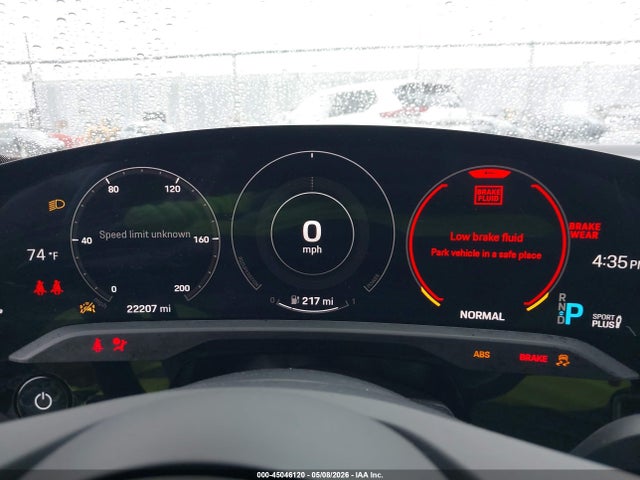 Продаж на аукціоні авто 2022 Porsche Taycan, vin: WP0AA2Y14NSA10412, номер лоту: 45046120
