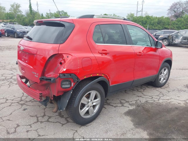 Aukcja sprzedaży 2016 Chevrolet Trax Lt, vin: KL7CJPSB4GB566742, numer aukcji: 45046188