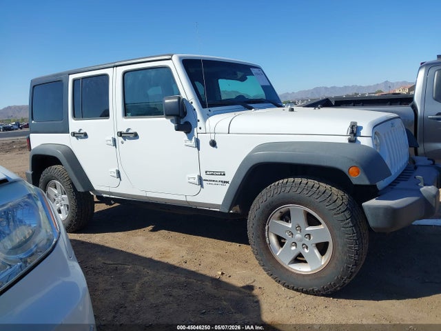 Продаж на аукціоні авто 2018 Jeep Wrangler Jk Unlimited Sport S 4x4, vin: 1C4BJWDG2JL826994, номер лоту: 45046250