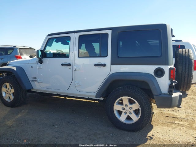 Продаж на аукціоні авто 2018 Jeep Wrangler Jk Unlimited Sport S 4x4, vin: 1C4BJWDG2JL826994, номер лоту: 45046250