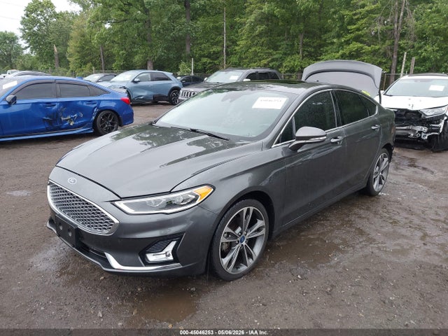 45046253 :رقم المزاد ، 3FA6P0K94KR260184 vin ، 2019 Ford Fusion Titanium مزاد بيع