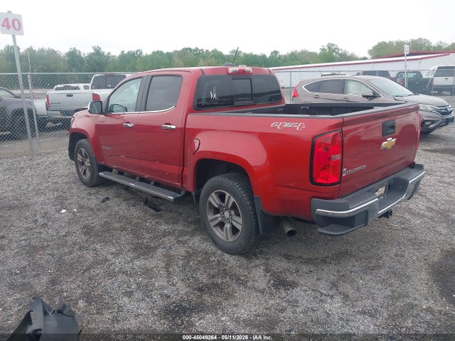 45046264 :رقم المزاد ، 1GCGTCE32G1114905 vin ، 2016 Chevrolet Colorado Lt مزاد بيع