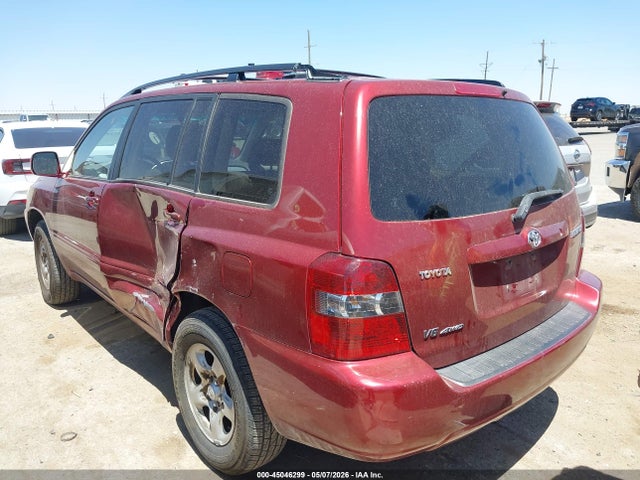 45046299 :رقم المزاد ، JTEEP21A950098999 vin ، 2005 Toyota Highlander V6 مزاد بيع