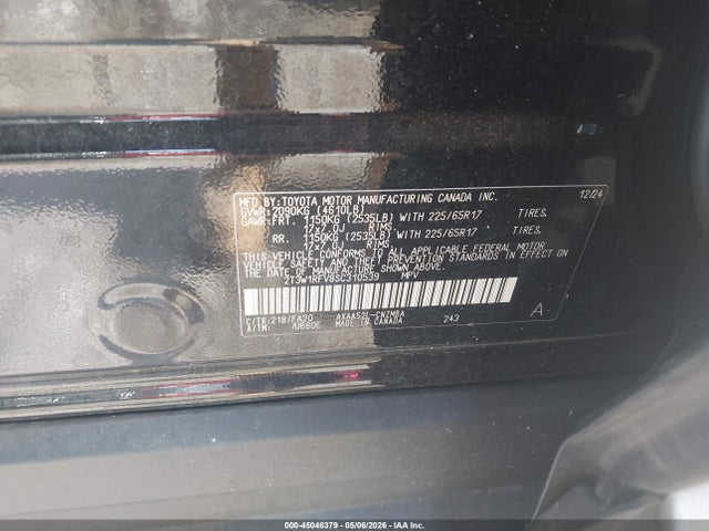Продаж на аукціоні авто 2025 Toyota Rav4 Xle, vin: 2T3W1RFV8SC310539, номер лоту: 45046379
