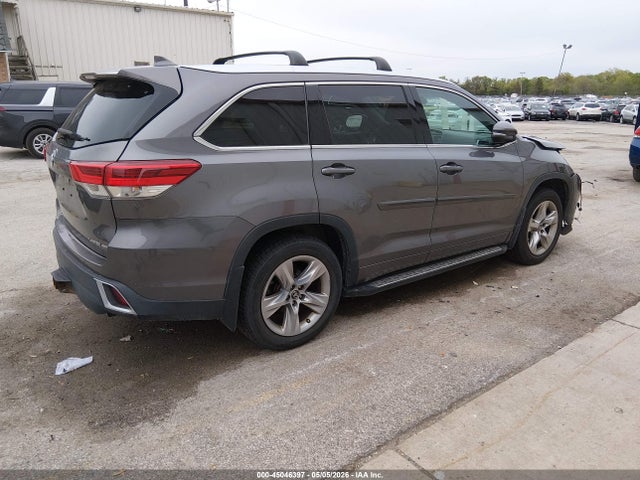 Продажа на аукционе авто 2017 Toyota Highlander Limited, vin: 5TDDZRFH6HS449345, номер лота: 45046397