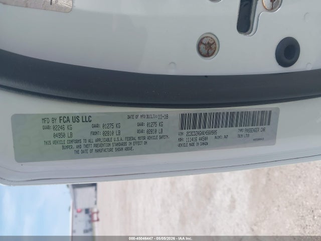 Aukcja sprzedaży 2019 Dodge Challenger Sxt, vin: 2C3CDZAGXKH560905, numer aukcji: 45046447