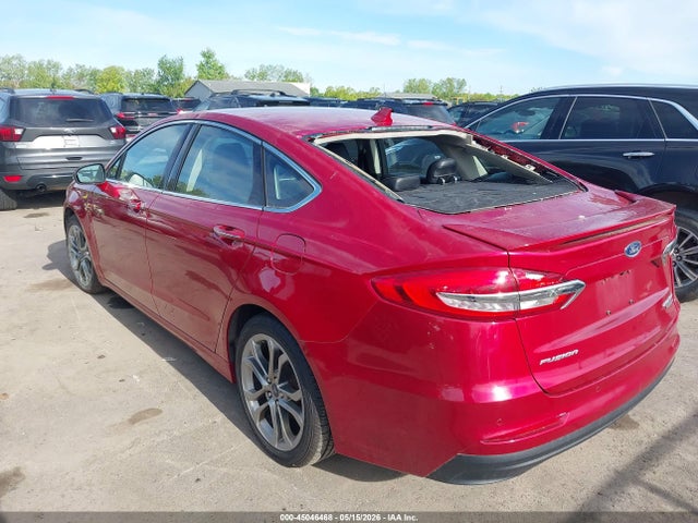 45046468 :رقم المزاد ، 3FA6P0RU5LR100293 vin ، 2020 Ford Fusion Hybrid Titanium مزاد بيع