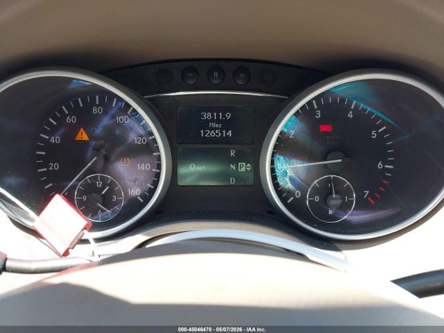 45046470 :رقم المزاد ، 4JGBB5GB8BA626170 vin ، 2011 Mercedes-benz Ml 350 مزاد بيع