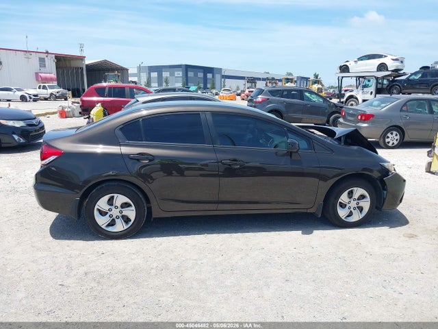 2013 Honda Civic Lx მანქანა იყიდება აუქციონზე, vin: 19XFB2F54DE031185, აუქციონის ნომერი: 45046482