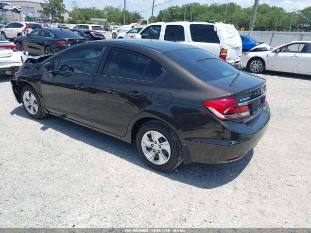 2013 Honda Civic Lx მანქანა იყიდება აუქციონზე, vin: 19XFB2F54DE031185, აუქციონის ნომერი: 45046482