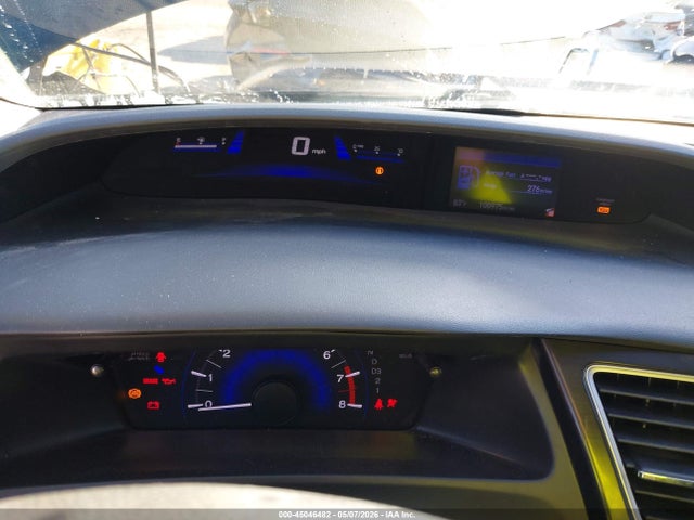 2013 Honda Civic Lx მანქანა იყიდება აუქციონზე, vin: 19XFB2F54DE031185, აუქციონის ნომერი: 45046482