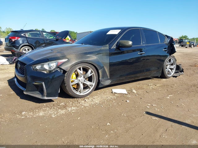 Продажа на аукционе авто 2018 Infiniti Q50 3.0t Luxe, vin: JN1EV7AR7JM439688, номер лота: 45046509