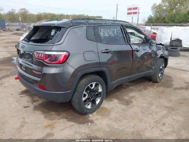 2018 Jeep Compass Trailhawk 4x4 მანქანა იყიდება აუქციონზე, vin: 3C4NJDDB8JT207018, აუქციონის ნომერი: 45046703