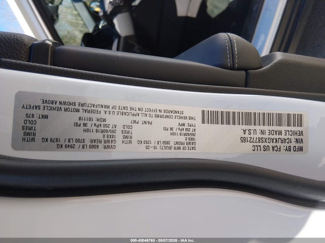 Продаж на аукціоні авто 2025 Jeep Grand Cherokee L Altitude X 4x4, vin: 1C4RJKAGXS8772165, номер лоту: 45046765