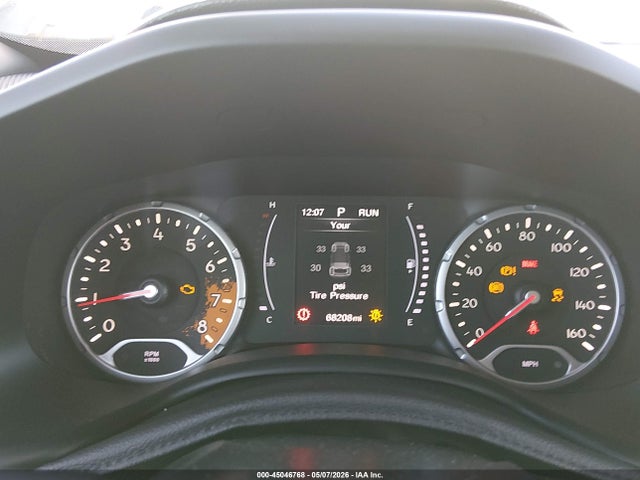 2018 Jeep Renegade Latitude Fwd მანქანა იყიდება აუქციონზე, vin: ZACCJABB2JPG80364, აუქციონის ნომერი: 45046768
