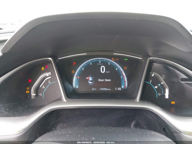 2019 Honda Civic Ex მანქანა იყიდება აუქციონზე, vin: 19XFC1F37KE015016, აუქციონის ნომერი: 45046832