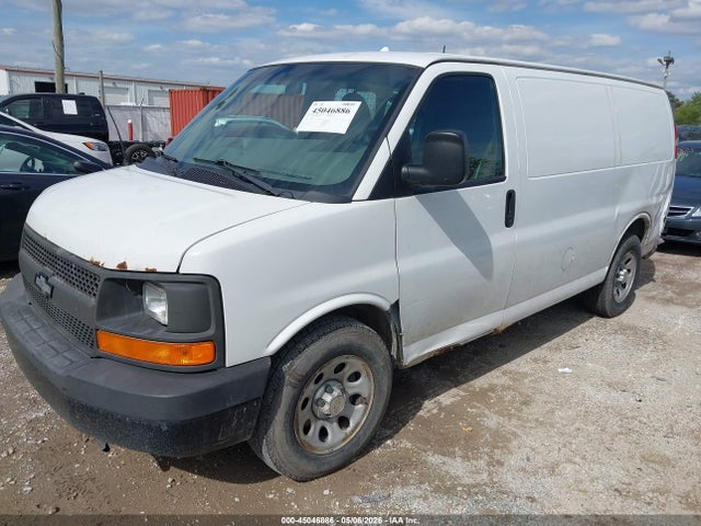 45046886 :رقم المزاد ، 1GCSGAFXXE1155171 vin ، 2014 Chevrolet Express 1500 Work Van مزاد بيع