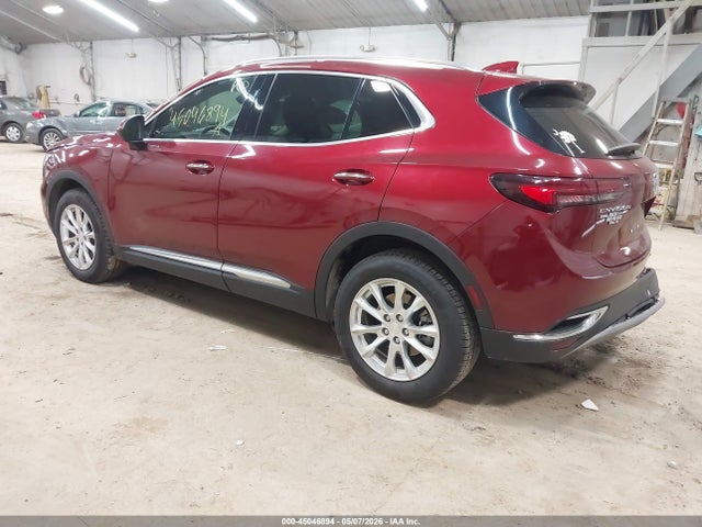 45046894 :رقم المزاد ، LRBFZMR42MD074739 vin ، 2021 Buick Envision Awd Preferred مزاد بيع
