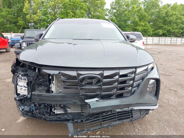 45046907 :رقم المزاد ، 5NMJFCAE1NH052467 vin ، 2022 Hyundai Tucson Sel مزاد بيع