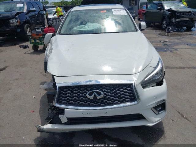2022 Infiniti Q50 Luxe Awd მანქანა იყიდება აუქციონზე, vin: JN1EV7BR1NM340921, აუქციონის ნომერი: 45046947