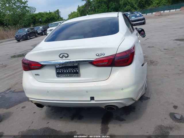 2022 Infiniti Q50 Luxe Awd მანქანა იყიდება აუქციონზე, vin: JN1EV7BR1NM340921, აუქციონის ნომერი: 45046947