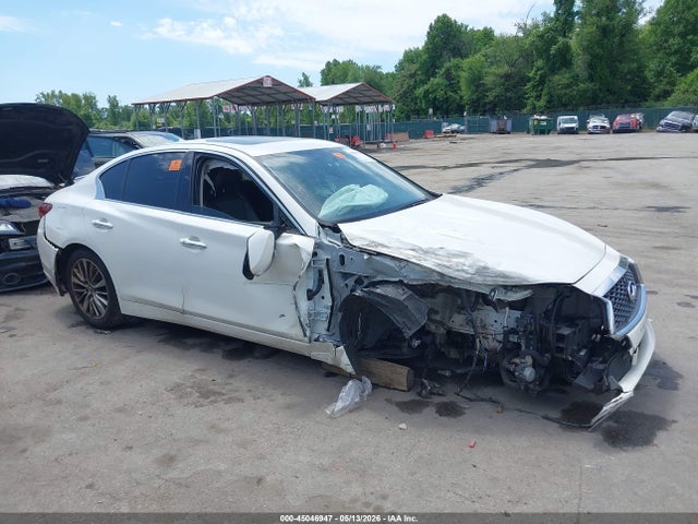 2022 Infiniti Q50 Luxe Awd მანქანა იყიდება აუქციონზე, vin: JN1EV7BR1NM340921, აუქციონის ნომერი: 45046947
