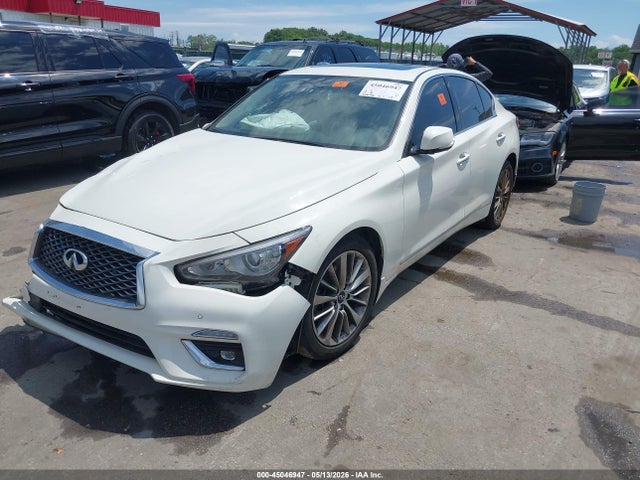2022 Infiniti Q50 Luxe Awd მანქანა იყიდება აუქციონზე, vin: JN1EV7BR1NM340921, აუქციონის ნომერი: 45046947