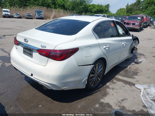 2022 Infiniti Q50 Luxe Awd მანქანა იყიდება აუქციონზე, vin: JN1EV7BR1NM340921, აუქციონის ნომერი: 45046947