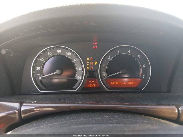 Aukcja sprzedaży 2008 Bmw 750li, vin: WBAHN83598DT85263, numer aukcji: 45047002