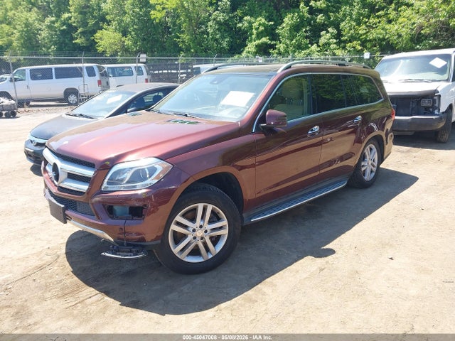 45047008 :رقم المزاد ، 4JGDF6EE7FA509072 vin ، 2015 Mercedes-benz Gl 450 4matic مزاد بيع