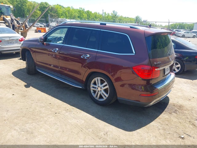 45047008 :رقم المزاد ، 4JGDF6EE7FA509072 vin ، 2015 Mercedes-benz Gl 450 4matic مزاد بيع