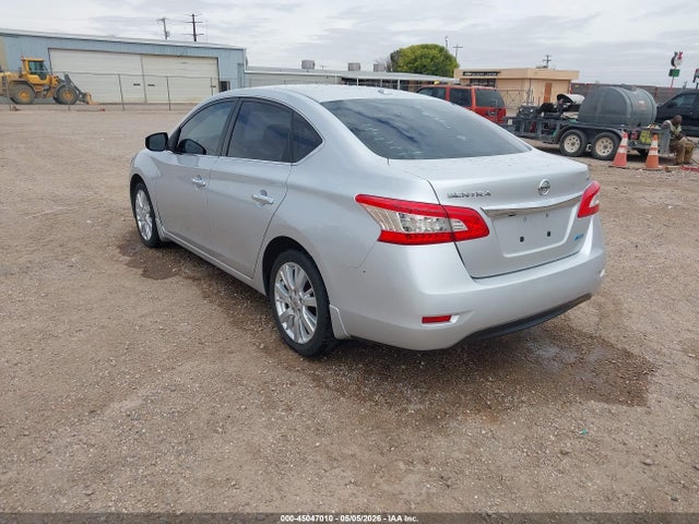 2013 Nissan Sentra Sl მანქანა იყიდება აუქციონზე, vin: 3N1AB7AP9DL629528, აუქციონის ნომერი: 45047010