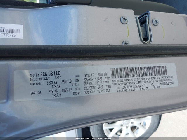 1C4PJMCB9JD528484 Jeep Cherokee Latitude 4x4
