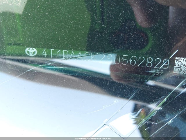 Aukcja sprzedaży 2025 Toyota Camry Xle, vin: 4T1DAACK2SU562829, numer aukcji: 45047124