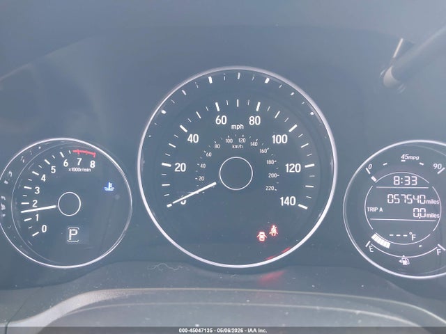45047135 :رقم المزاد ، 3CZRU5H1XMM728055 vin ، 2021 Honda Hr-v 2wd Sport مزاد بيع