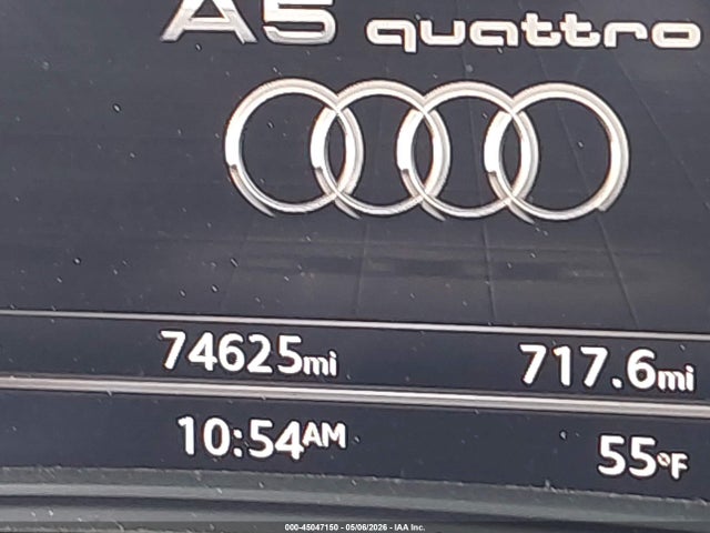 Aukcja sprzedaży 2019 Audi A5 45 Premium, vin: WAUBNCF5XKA050414, numer aukcji: 45047150