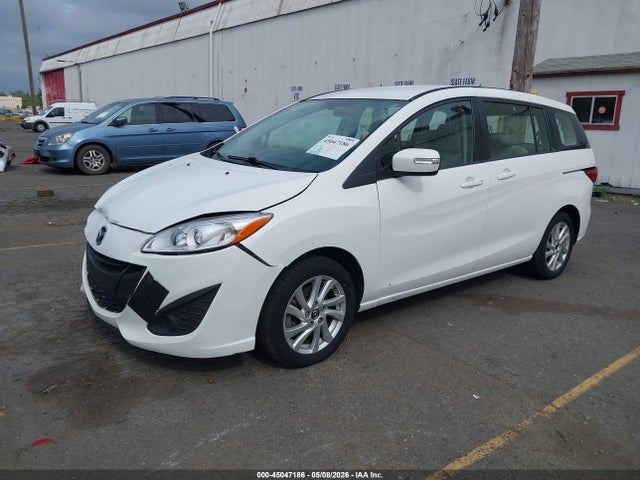 2014 Mazda Mazda5 Sport მანქანა იყიდება აუქციონზე, vin: JM1CW2BL2E0168342, აუქციონის ნომერი: 45047186