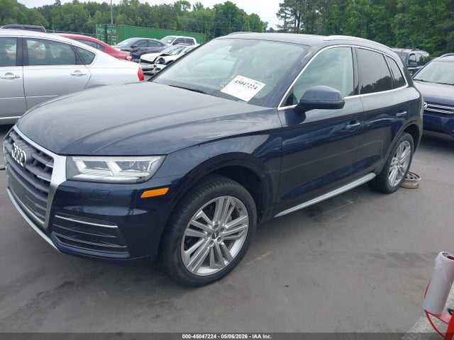 2018 Audi Q5 მანქანა იყიდება აუქციონზე, vin: WA1BNAFY3J2029702, აუქციონის ნომერი: 45047224