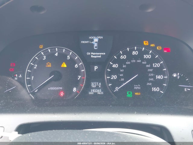 45047321 :رقم المزاد ، JTHBL46F385065179 vin ، 2008 Lexus Ls 460 مزاد بيع