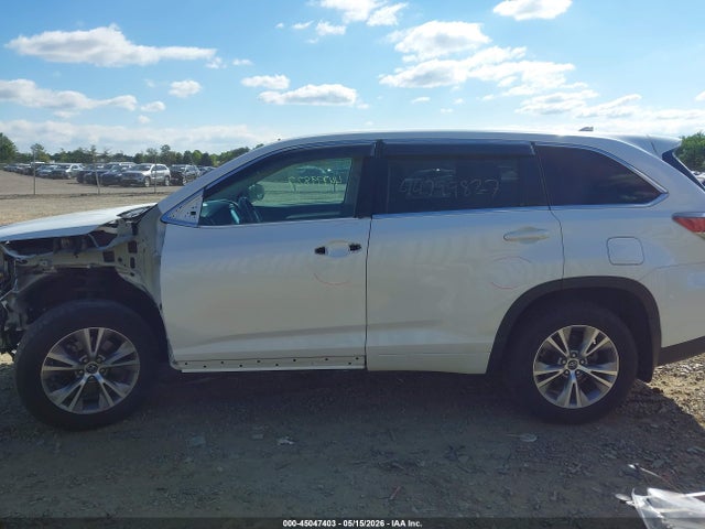 Aukcja sprzedaży 2016 Toyota Highlander Le Plus V6, vin: 5TDBKRFH0GS289781, numer aukcji: 45047403
