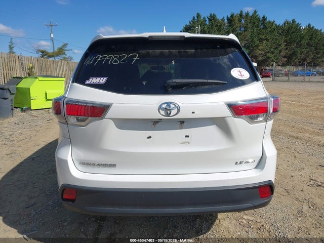 Aukcja sprzedaży 2016 Toyota Highlander Le Plus V6, vin: 5TDBKRFH0GS289781, numer aukcji: 45047403
