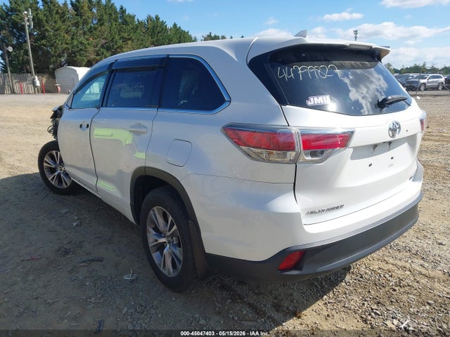 Aukcja sprzedaży 2016 Toyota Highlander Le Plus V6, vin: 5TDBKRFH0GS289781, numer aukcji: 45047403