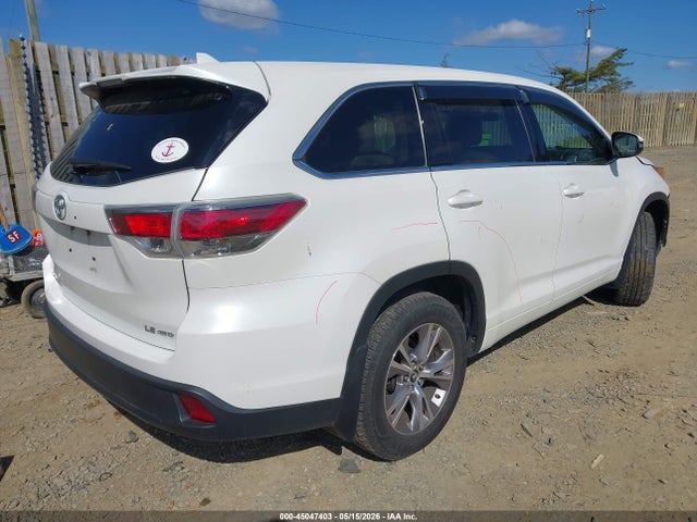 Aukcja sprzedaży 2016 Toyota Highlander Le Plus V6, vin: 5TDBKRFH0GS289781, numer aukcji: 45047403