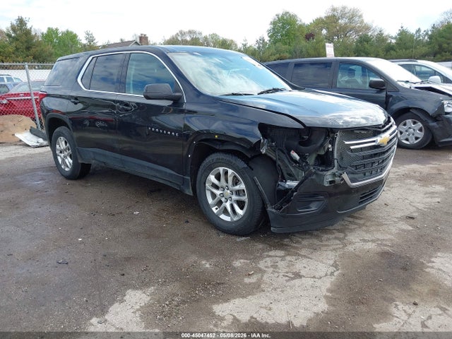 45047452 :رقم المزاد ، 1GNERFKW1MJ223817 vin ، 2021 Chevrolet Traverse Fwd Ls مزاد بيع